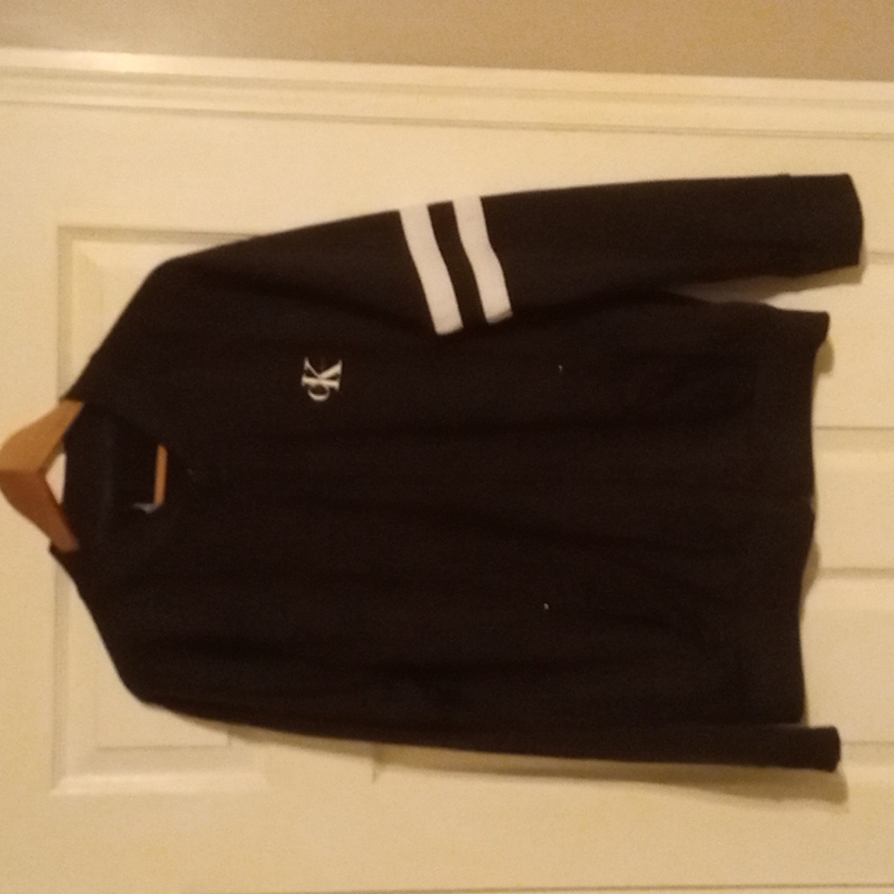 Calvin Klein zip up sweater